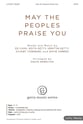 May the Peoples Praise You SATB choral sheet music cover